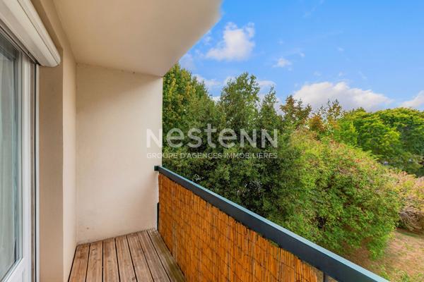 APPARTEMENT 2 CHAMBRES SAINT BRIEUC PROCHE CENTRE ET GARE AVEC BALCON