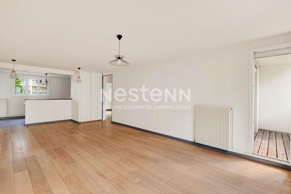 APPARTEMENT 2 CHAMBRES SAINT BRIEUC PROCHE CENTRE ET GARE AVEC BALCON