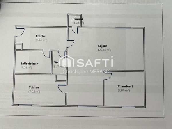 Dans le centre de chatellerault appartement sans Travaux