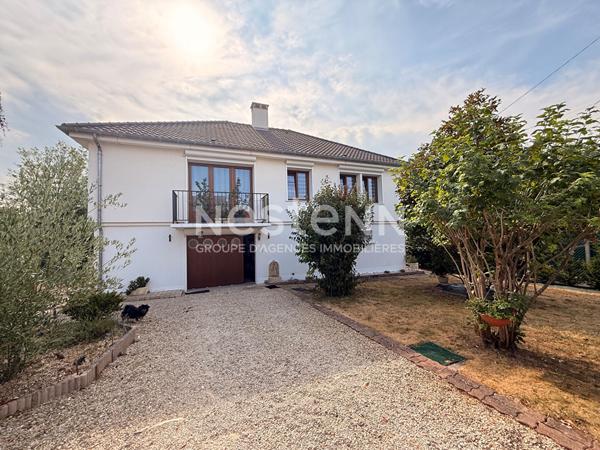 Maison individuelle - vie de plain pied - 3 chambres - sous-sol total - jardin
