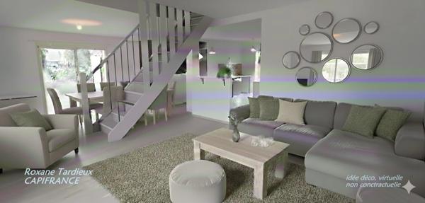 Maison récente à vendre 6 pièces NERSAC (16) . 4 chambres. 1 s de bains, 1 salle d'eau. 2 WC. Terrain clos.