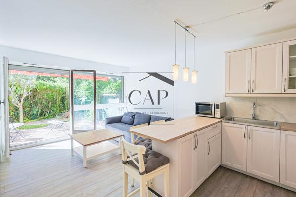 Aix-en-Provence (13100) Appartement 2 pièces en rdc avec grande terrasse, cave et parking