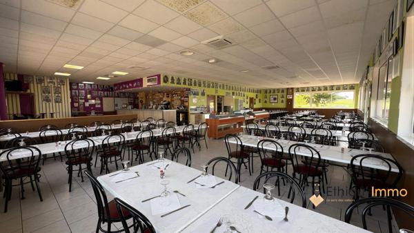 RESTAURANT ROUTIER DE RENOM AVEC FORT POTENTIEL