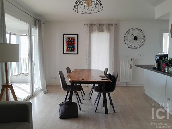 Appartement Saint Herblain 3 pièce(s) 62.33 m2 - Terrasse 31m² - Parking - Grenier