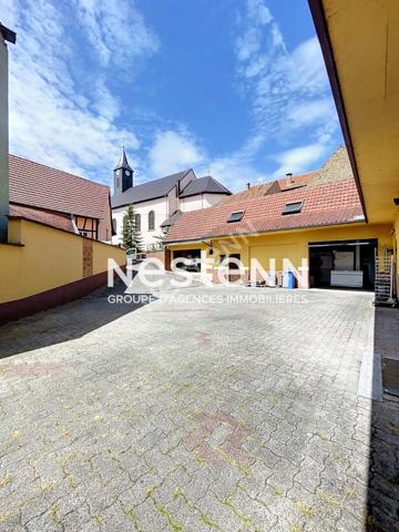 Immeuble à vendre à Ernolsheim/Bruche - 12 pièces, 530 m², Boulangerie/Pâtisserie ,jardin, garage