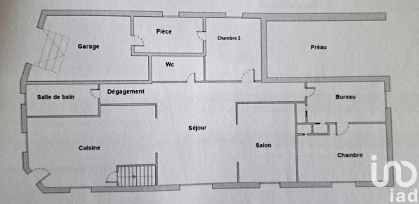 Maison à vendre 3 pièces 88 m² Laigné-en-Belin