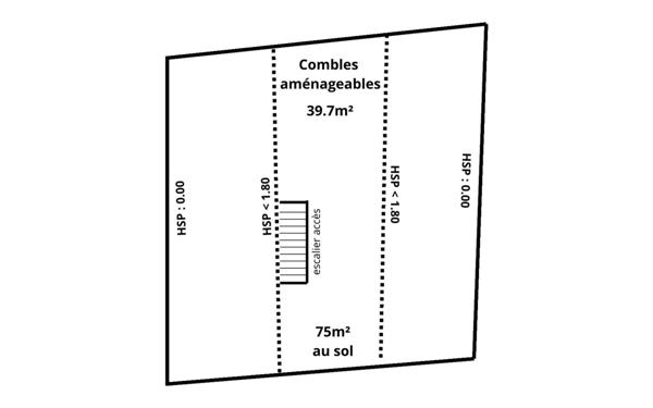 Appartement à vendre    2 pièces • 39,50 m2 Maxéville
