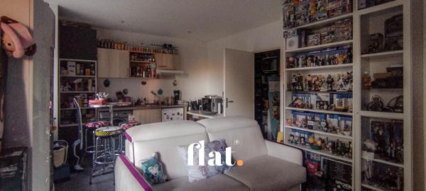 Nantes est - blvd jules verne - grand studio de 32.32 m2 - rdc - parking fermé et sécurisé