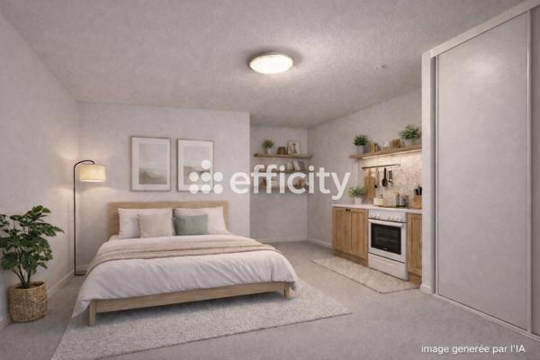 Appartement 1 pièce - 19 m²