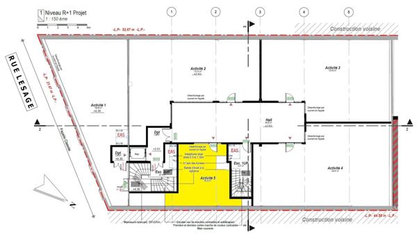 A VENDRE - PLATEAU A AMENAGER - USAGE PROFESSIONNEL - PROCHE BOULINGRIN/ UCPA