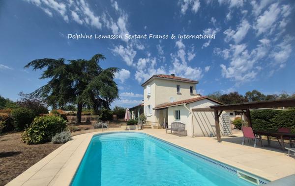 Maison de charme avec piscine et jardin arboré