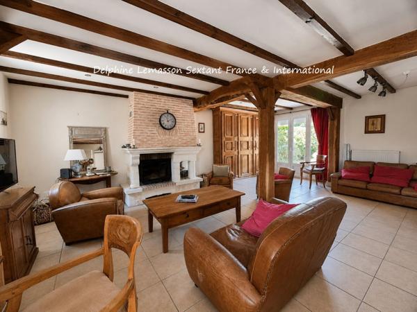 Maison de charme avec piscine et jardin arboré