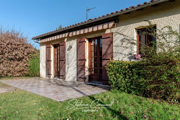 Maison de 90 m² avec jardin arboré