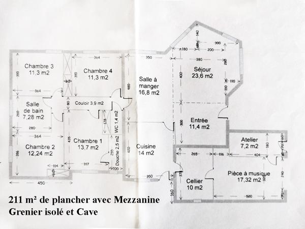 Maison familiale 5 chambres