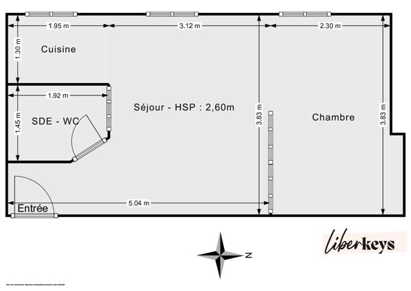 Charmant 2 pièces au pied du Sacré-Cœur – Dernier étage – Paris 18