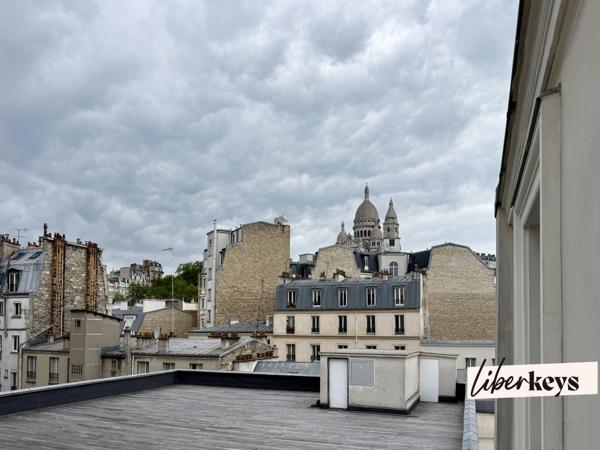 Charmant 2 pièces au pied du Sacré-Cœur – Dernier étage – Paris 18