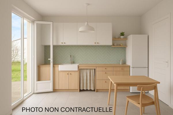 Plain-pied lumineux avec terrasse à Meschers sur Gironde