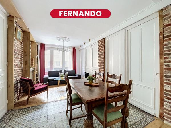 Appartement 3 pièces 55 m2 - Lille Centre