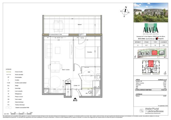 Programme neuf Evian Les Bains du T2 au T4