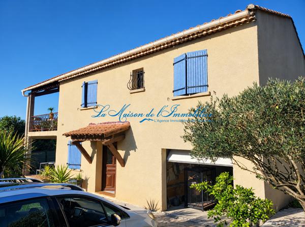 Saint Martin de valgalgues maison à étage de type F5 avec garage et piscine sur 629m2 de terrain