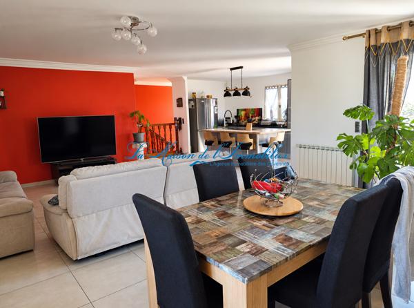 Saint Martin de valgalgues maison à étage de type F5 avec garage et piscine sur 629m2 de terrain