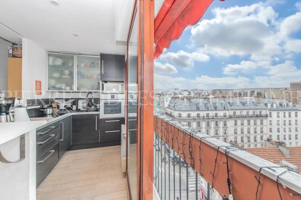 Paris 11e, Quartier recherché : Studio 29 m² en étage élevé