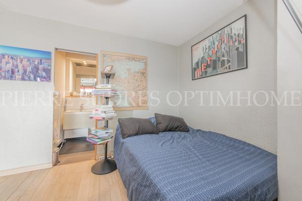 Paris 11e, Quartier recherché : Studio 29 m² en étage élevé