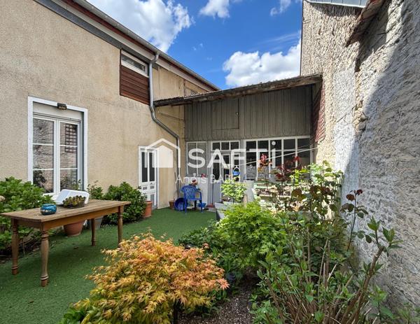Maison familiale au calme avec cour sans vis-à-vis