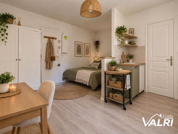 Appartement Paris 1 pièce(s) 17.61 m2, Paris 75020