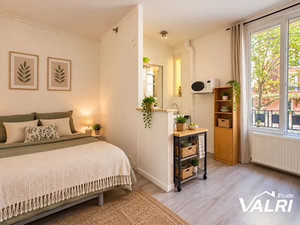 Appartement Paris 1 pièce(s) 17.61 m2, Paris 75020