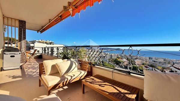 NICE OUEST ARCADIA 4 Pièces Vue Mer, Terrasse, Garage