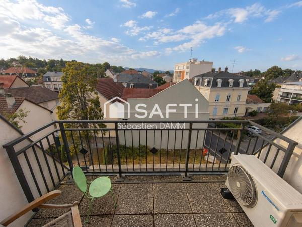 Appartement 3 pièces de 76,84 m² avec terrasse, balcon, garage et cave – Dernier étage avec ascenseur – Mulhouse Dornach