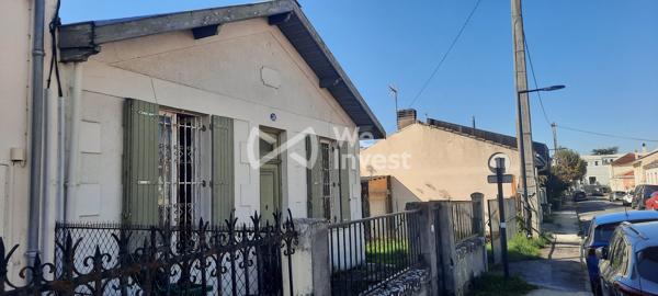 BORDEAUX BACALAN – Maison T4 à rénover sur 360m² avec Jardin et Garage Double