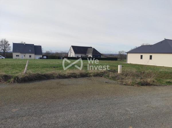 Terrain viabilisé 1 071 m² – Lotissement privé – Commer (proche Mayenne)