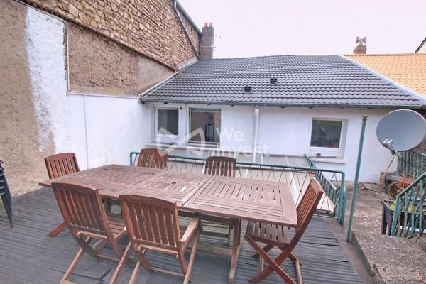AUDUN-LE-TICHE – Maison rénovée 120 m² – 3 chambres – Garage 67 m² – 2 terrasses