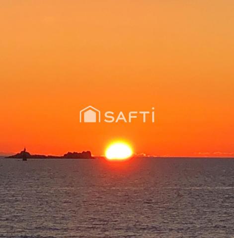 Appartement T4 dans une villa balnéaire fin 19ème.