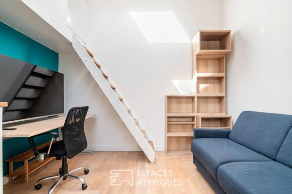 Maisonnette repensée par architecte