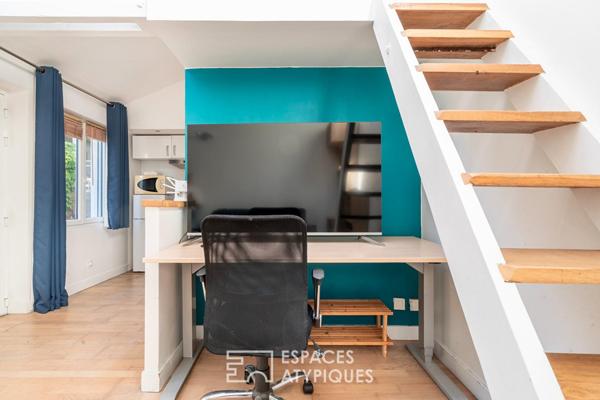Maisonnette repensée par architecte