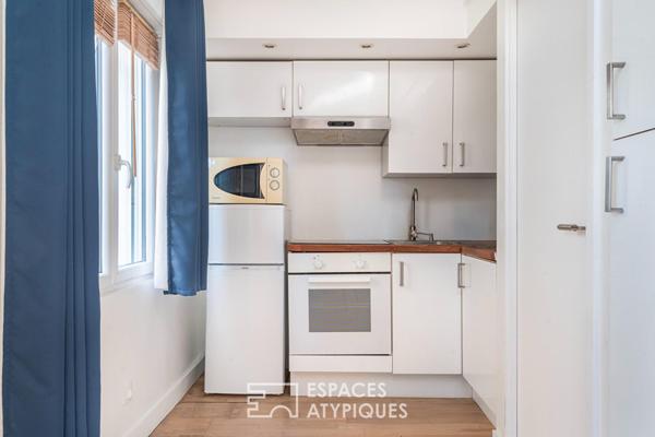 Maisonnette repensée par architecte