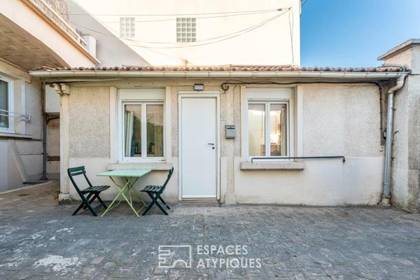 Maisonnette repensée par architecte