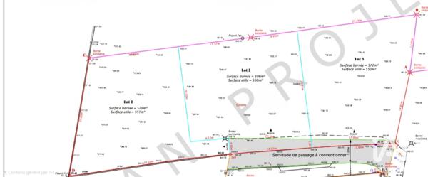Terrain à vendre 550 m² Le Tampon
