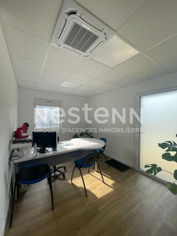 Bureaux  neufs climatisés,Plougoumelen , deux bureaux et une salle de réunion 75 m2