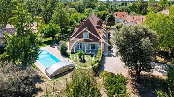 PRIGONRIEUX : Magnifique périgourdine 12 pièces de 331m² avec piscine et accès dordogne