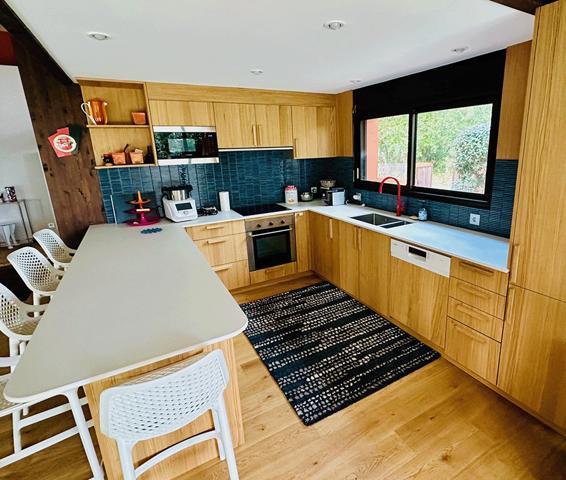 Cap Ferret, plage de l’Herbe/Villa Algérienne, très belle villa d’architecte 155 m2, 4 chambres, garage, sur beau terrain de 981 m2