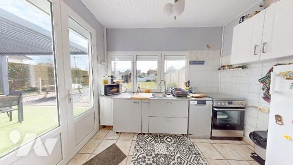 ENSEMBLE DE DEUX MAISONS A 500 M DE LA PLAGE - BARNEVILLE CARTERET