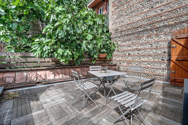 Rare ! Maison de ville avec extérieur Toulouse / Place Dupuy (31000)