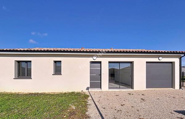 Belle maison neuve 4 pièces plain-pied proche de Montauban Sud