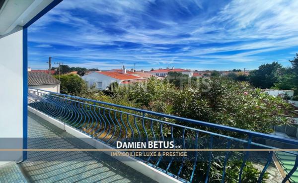 Maison à vendre 6 pièces SAINT GILLES CROIX DE VIE (85), calme, jardin, parkings