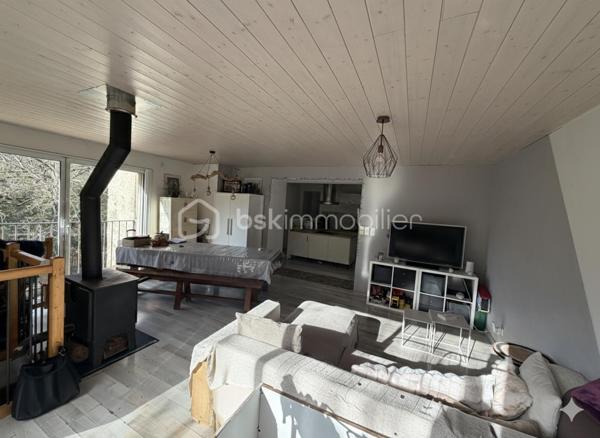 Maison en pierre de 115 m²