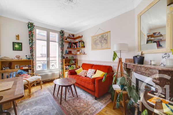 Appartement F2 à vendre  2 pièces - 34,23 m 2   PARIS  - 75019